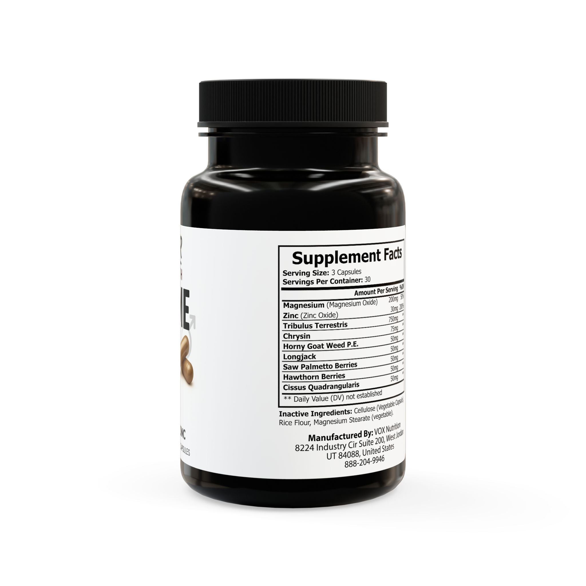NTGR +Health PRIME - Magnesium Zinc Men's Vitality Formula