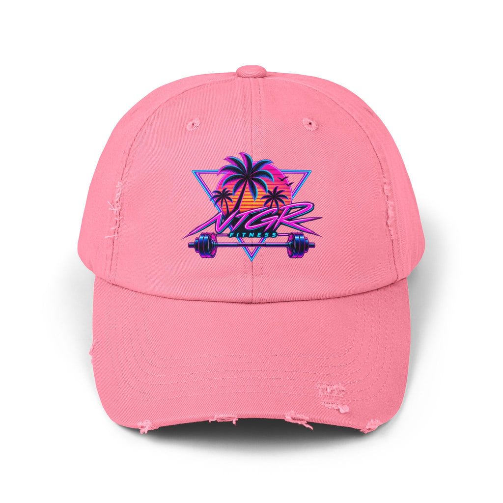 NEON SUMMER NTGR Fitness Distressed Cap
