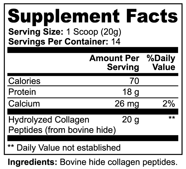 NTGR+Health GLOW - Collagen Peptides