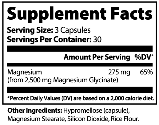 NTGR +Health: GROUND - Magnesium Gylcinate