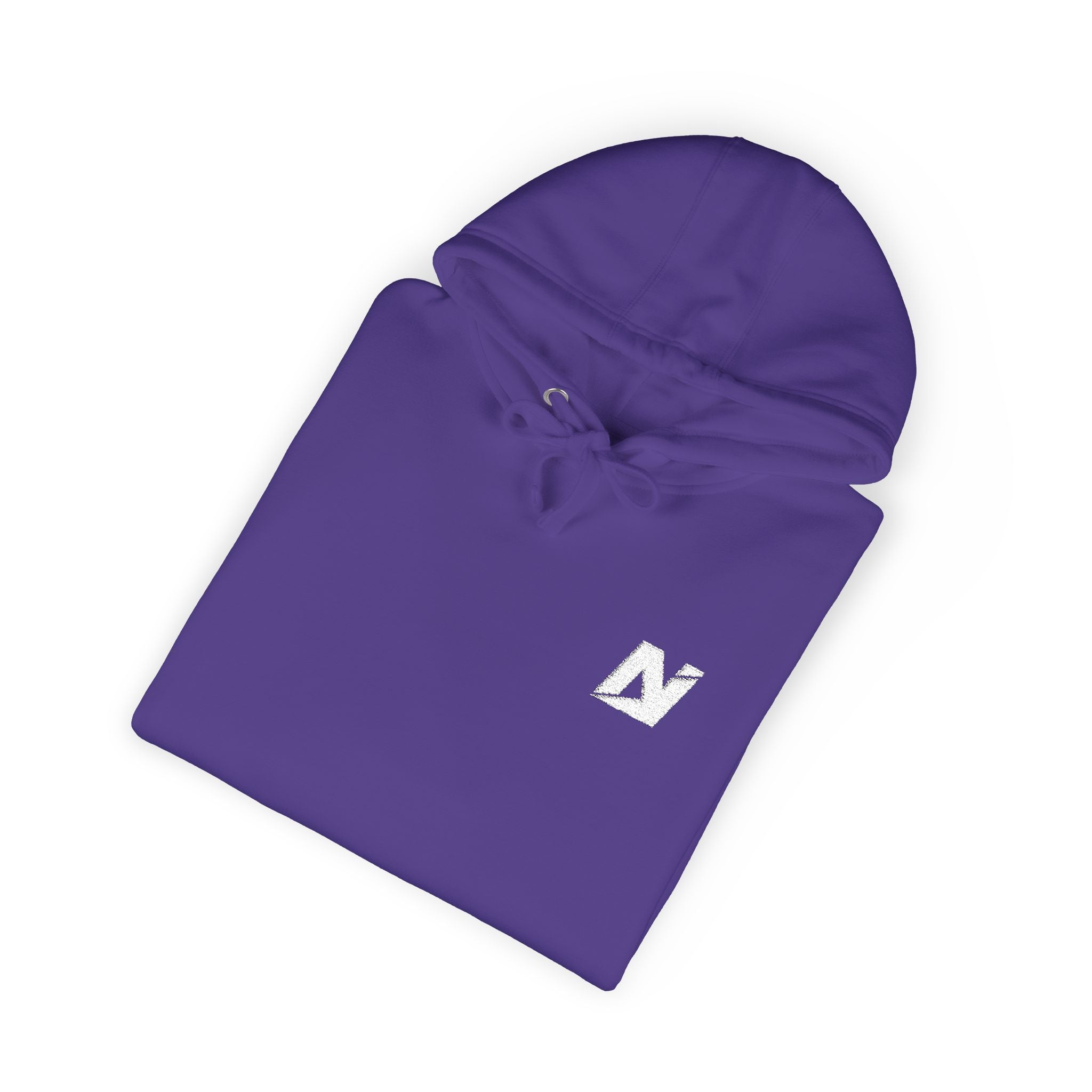 NTGR Fitness White Monogram Fleece Hoodie (Embroidered)
