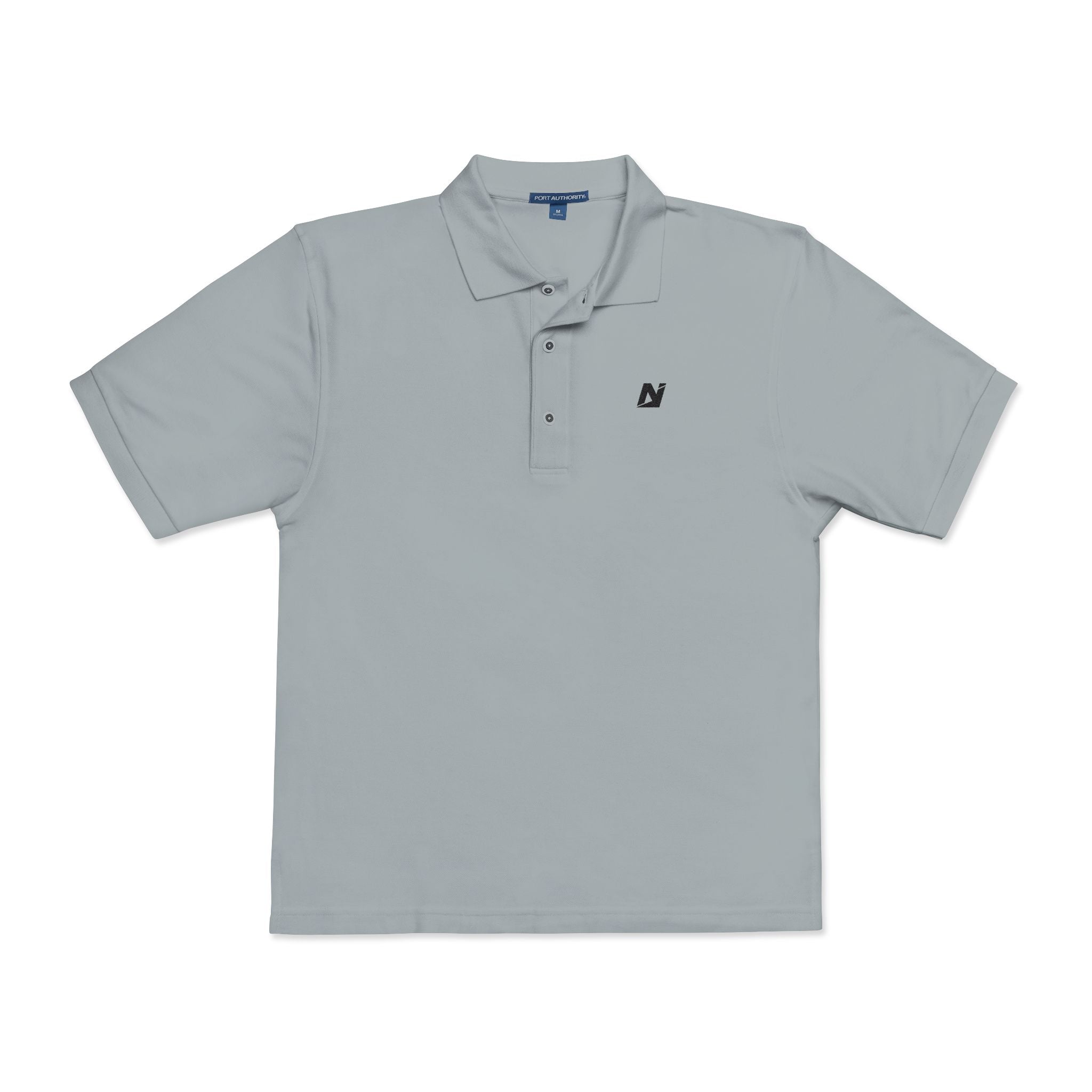 NTGR Black Classic Monogram Polo (Embroidered)