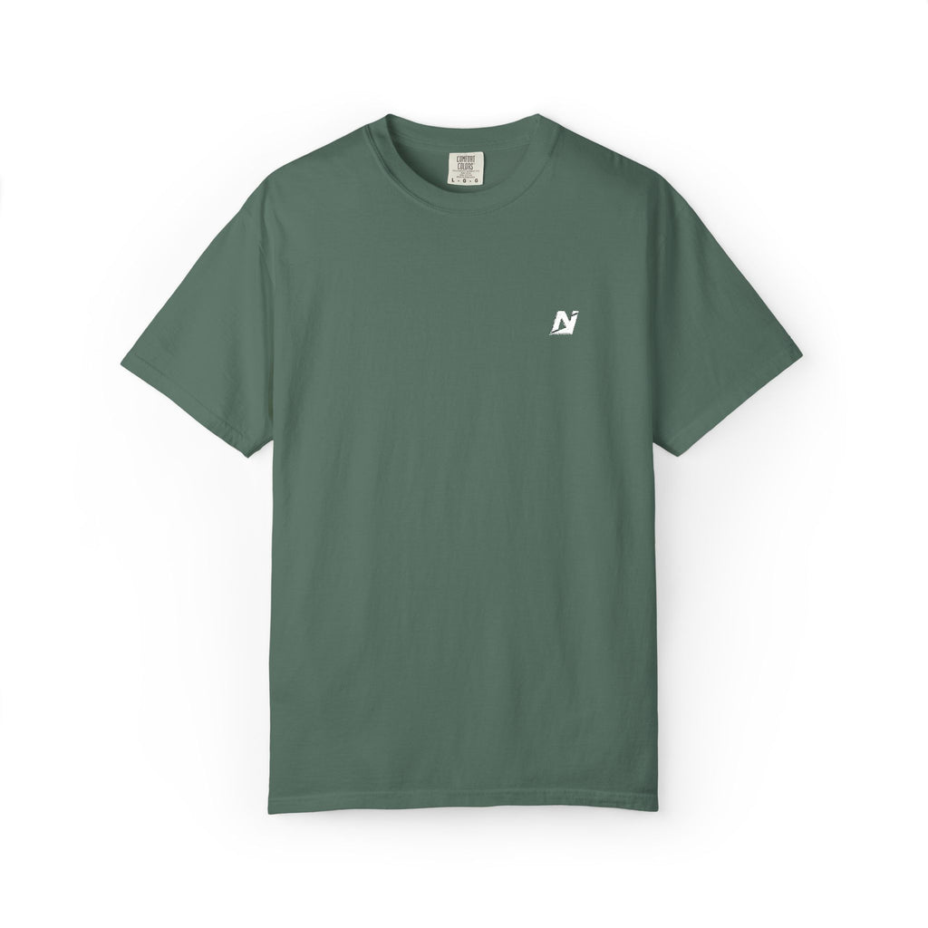 NTGR White Classic Monogram Tee (Embroidered)