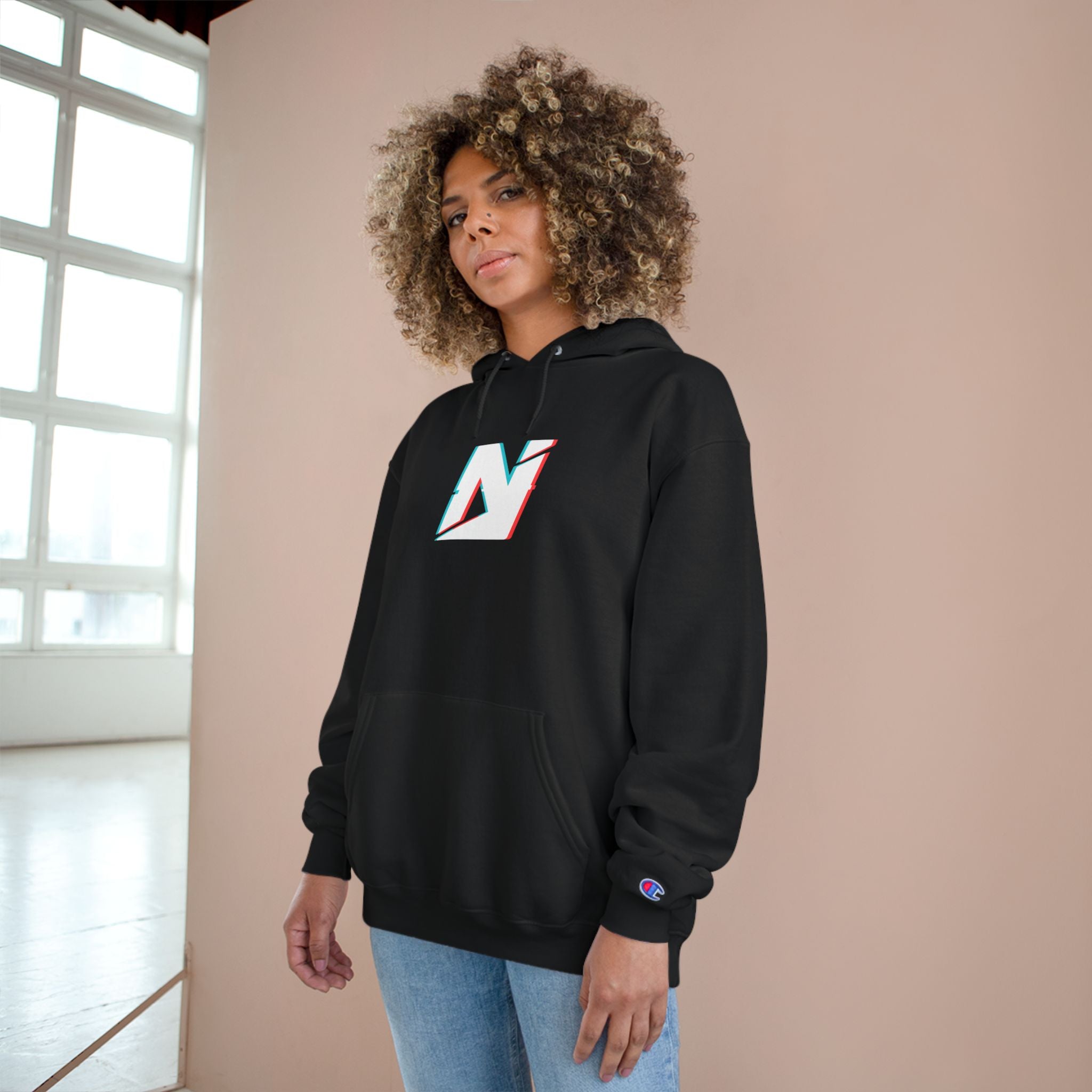 NTGR Fitness x Champion Glitch Hoodie