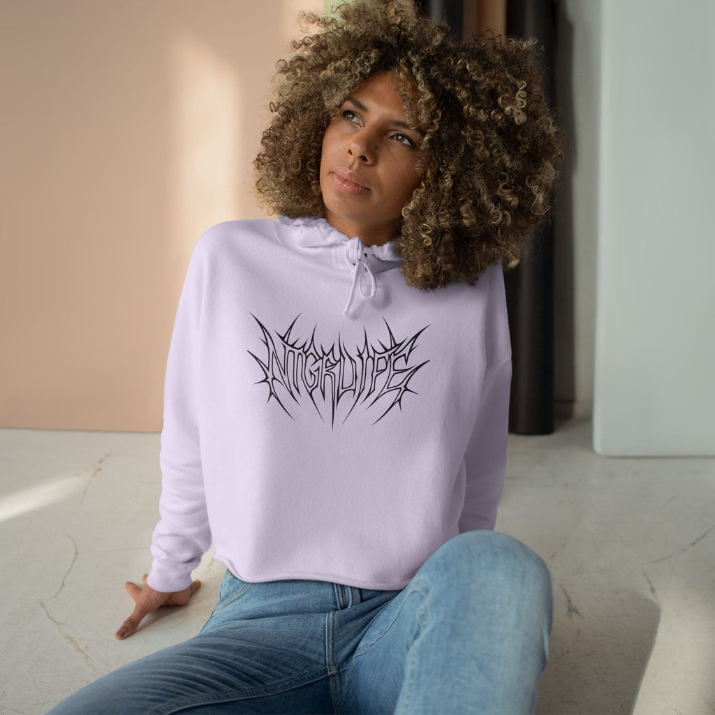 NTGRLife Thorned Crop Hoodie