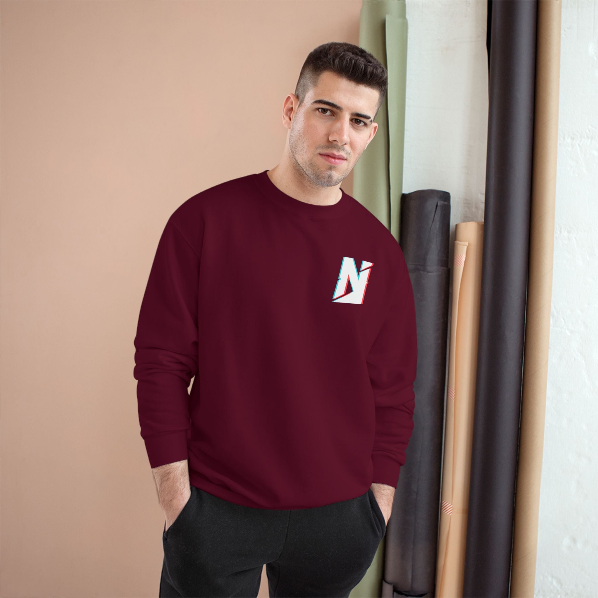 NTGR Fitness x Champion Glitch Sweatshirt