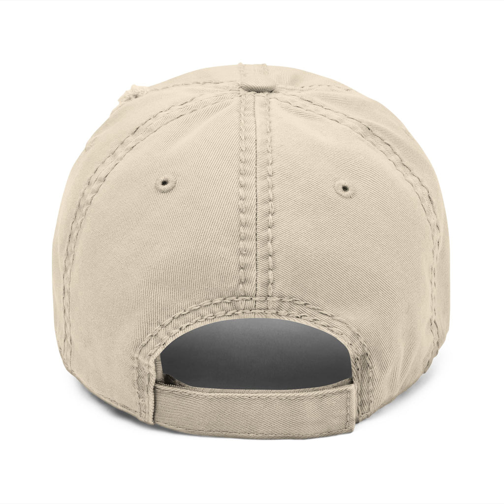 NTGR Stacked Stamp Distressed Dad Hat (Embroidered)