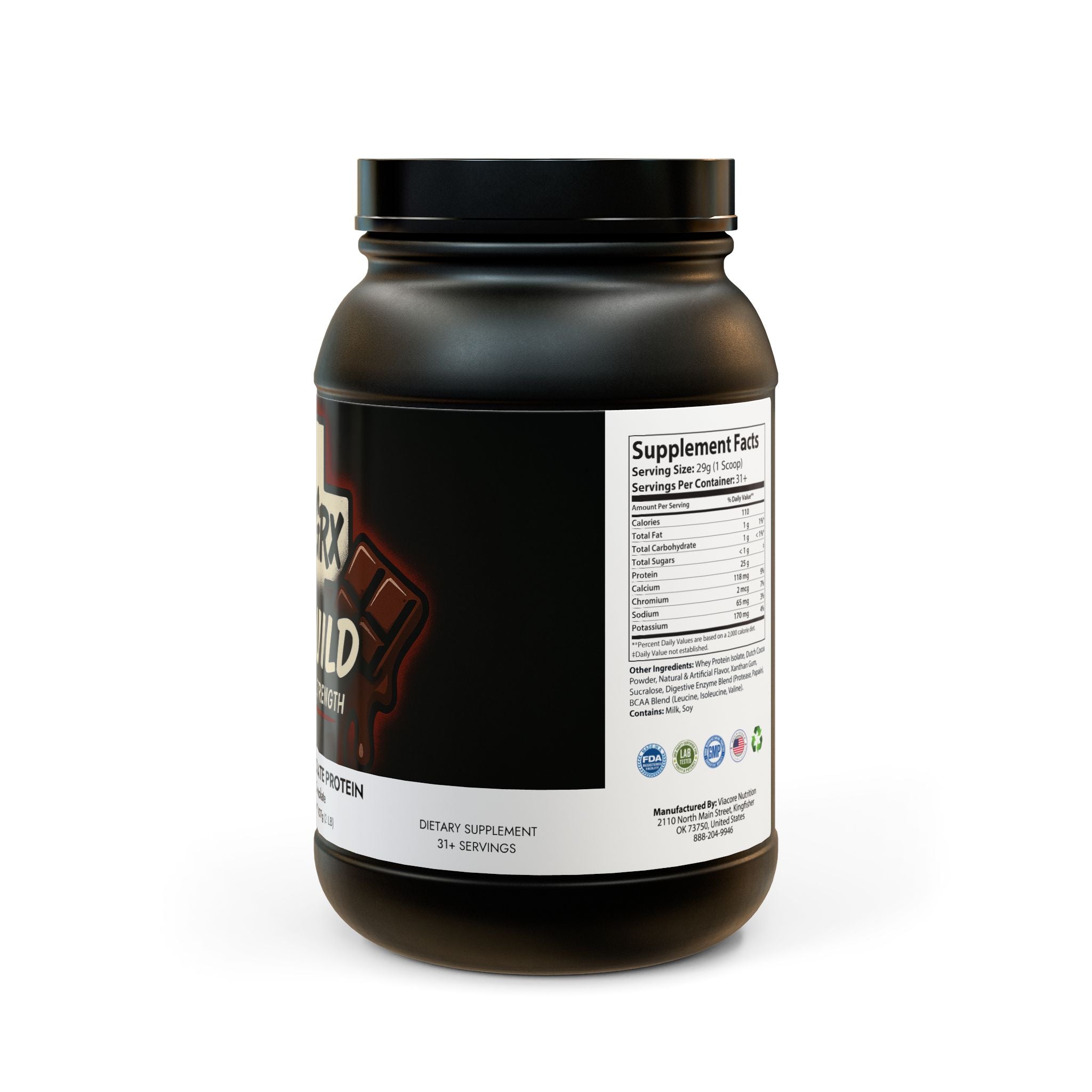 NTGRx Labs REBUILD - Whey Isolate Chocolate Protein Powder  (2lb)