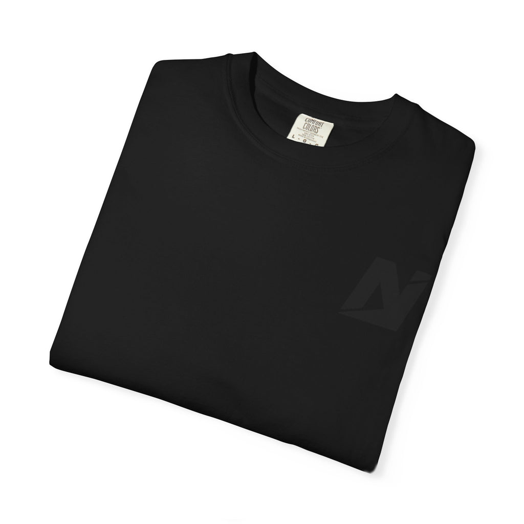 NTGR Blackout  Classic Monogram Corner Stamp Tee