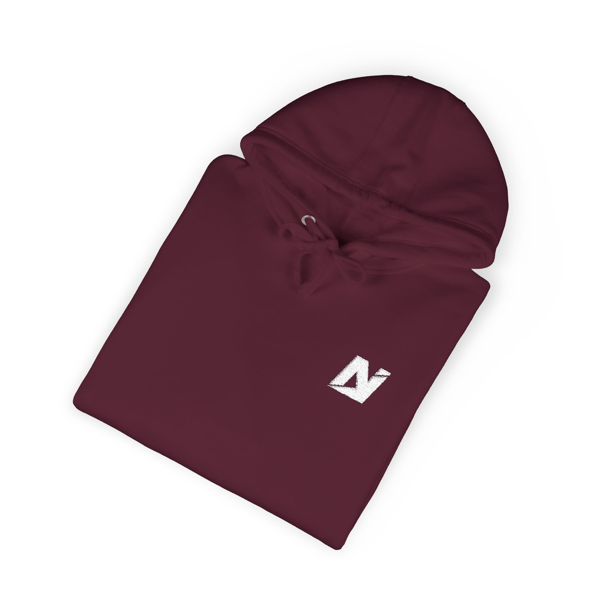 NTGR Fitness White Monogram Fleece Hoodie (Embroidered)