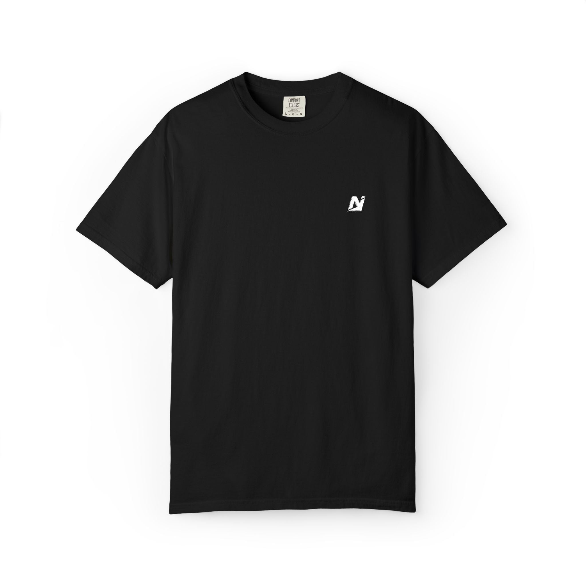 NTGR White Classic Monogram Tee (Embroidered)