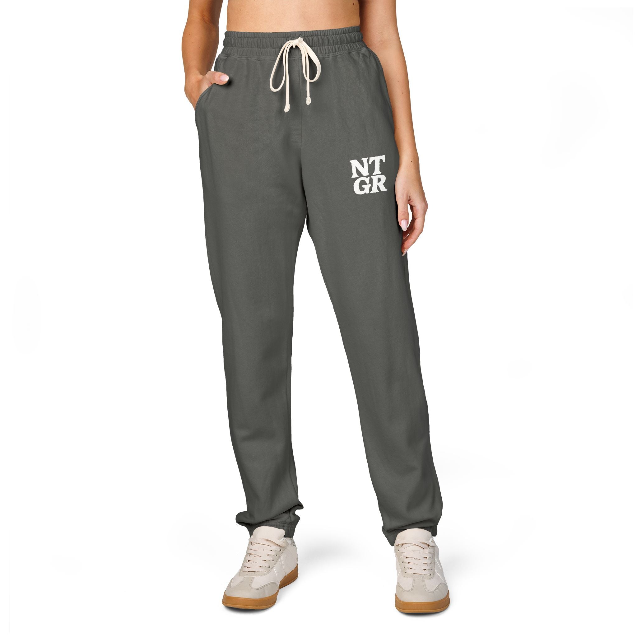 NTGR Stacked Logo Corner Stamp Fleece Sweatpants