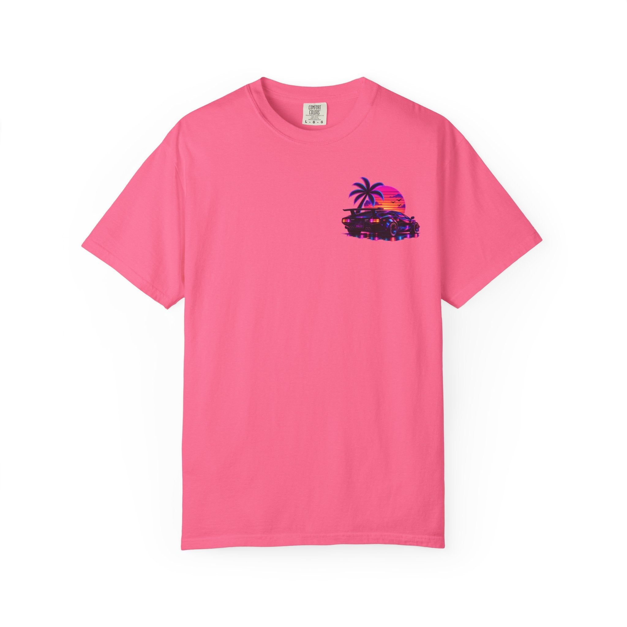 NEON SUMMER DIALED Lamb Corner Stamp Tee