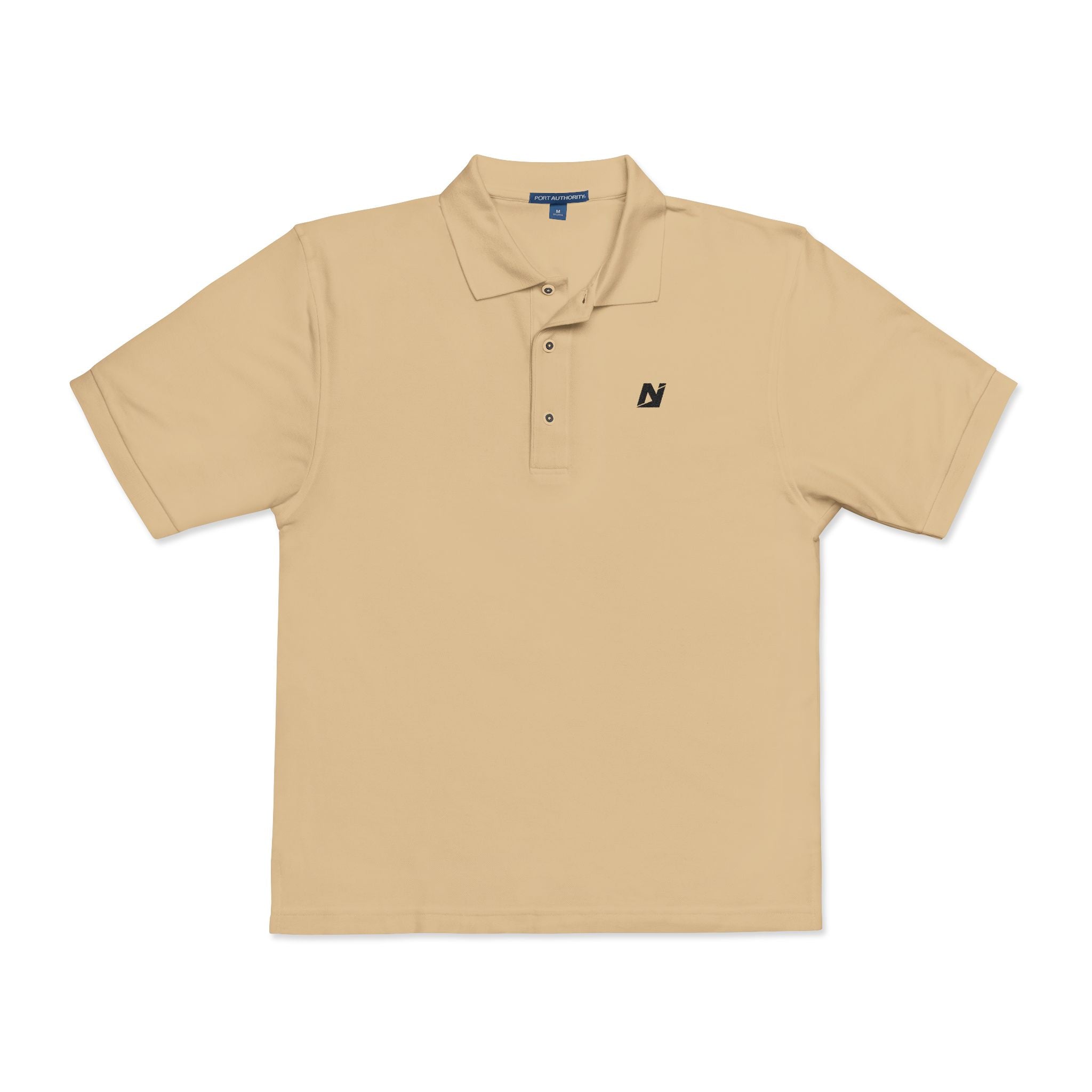 NTGR Black Classic Monogram Polo (Embroidered)