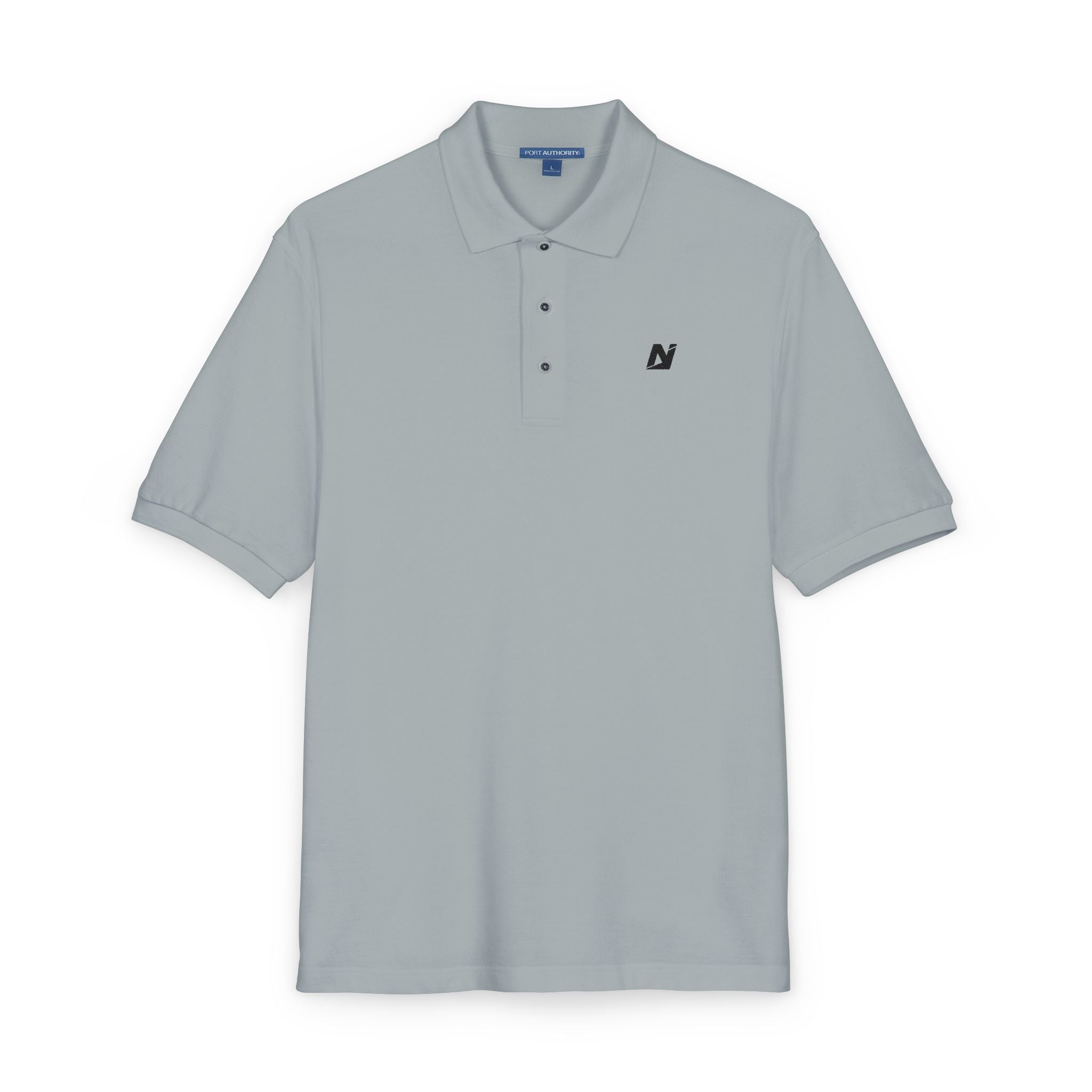 NTGR Black Classic Monogram Polo (Embroidered)