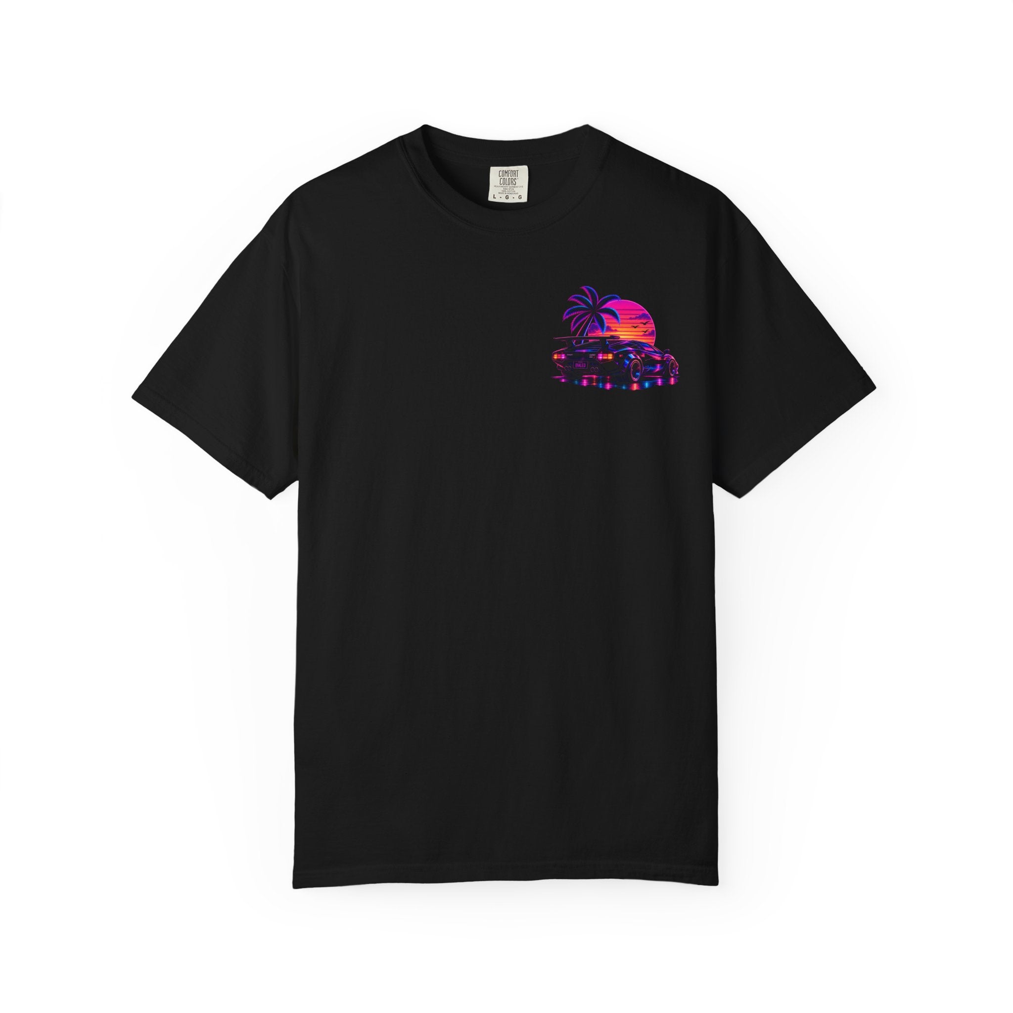 NEON SUMMER DIALED Lamb Corner Stamp Tee