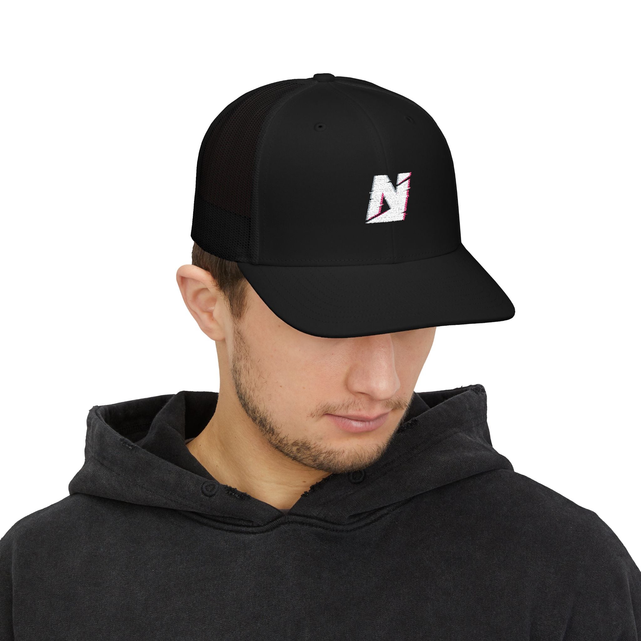 NTGR Fitness Glitch '26 Snapback Trucker Cap (Embroidered)