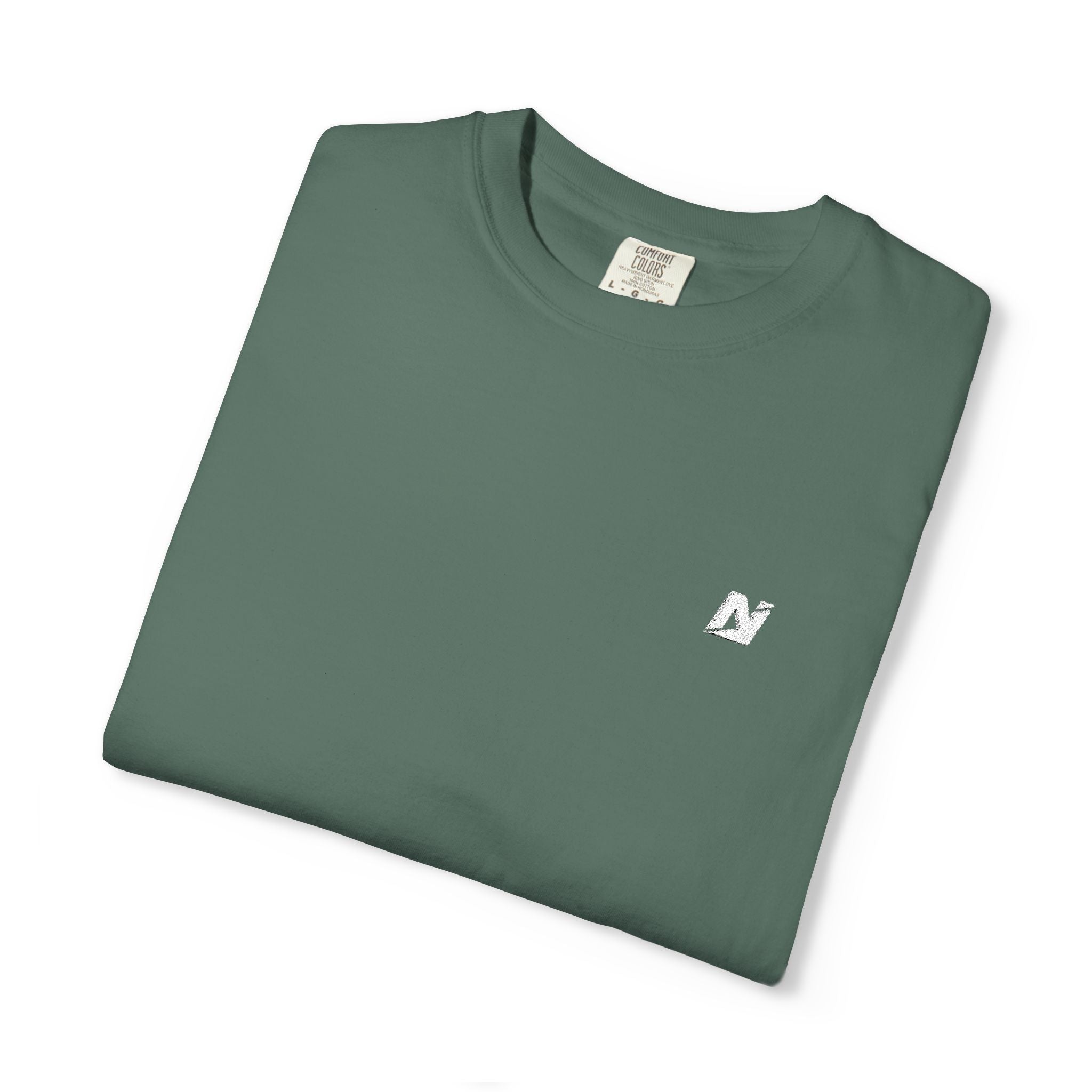 NTGR White Classic Monogram Tee (Embroidered)