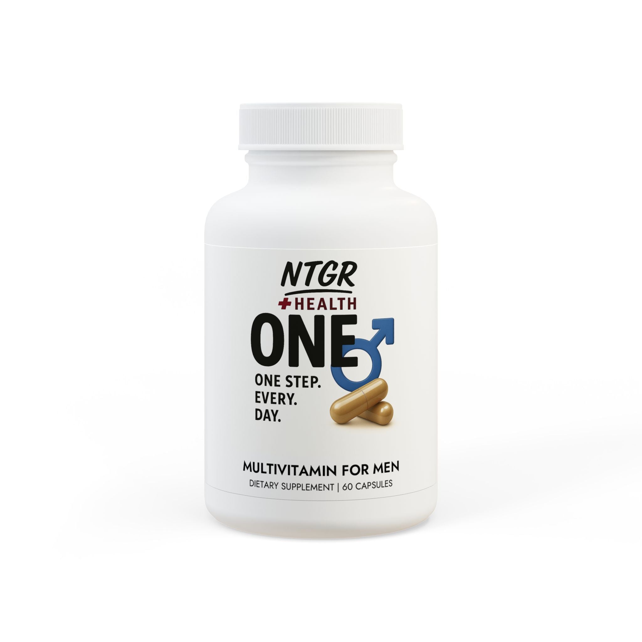 NTGR +Health ONE - Multivitamin for Men Supplement (60 Ct)