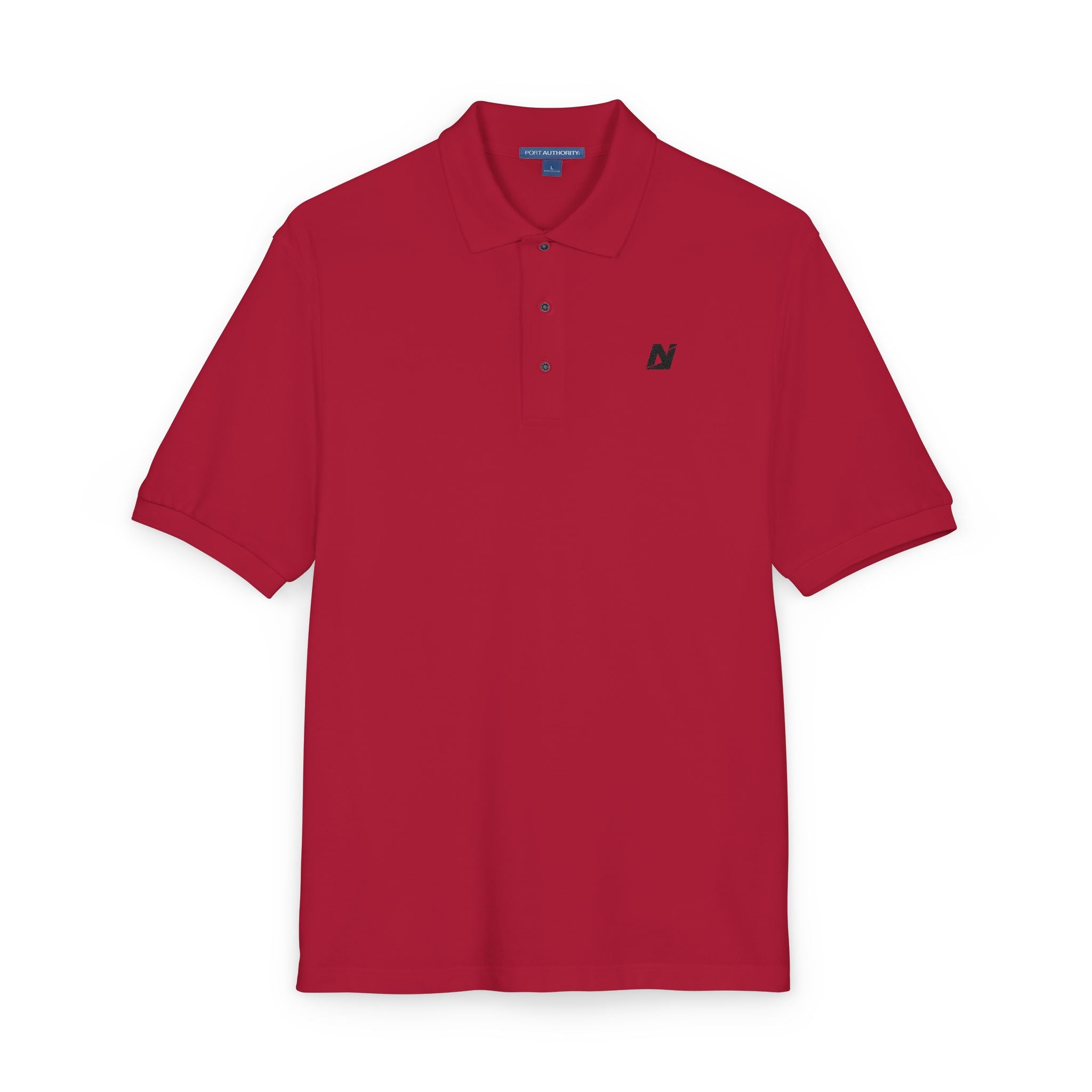 NTGR Black Classic Monogram Polo (Embroidered)