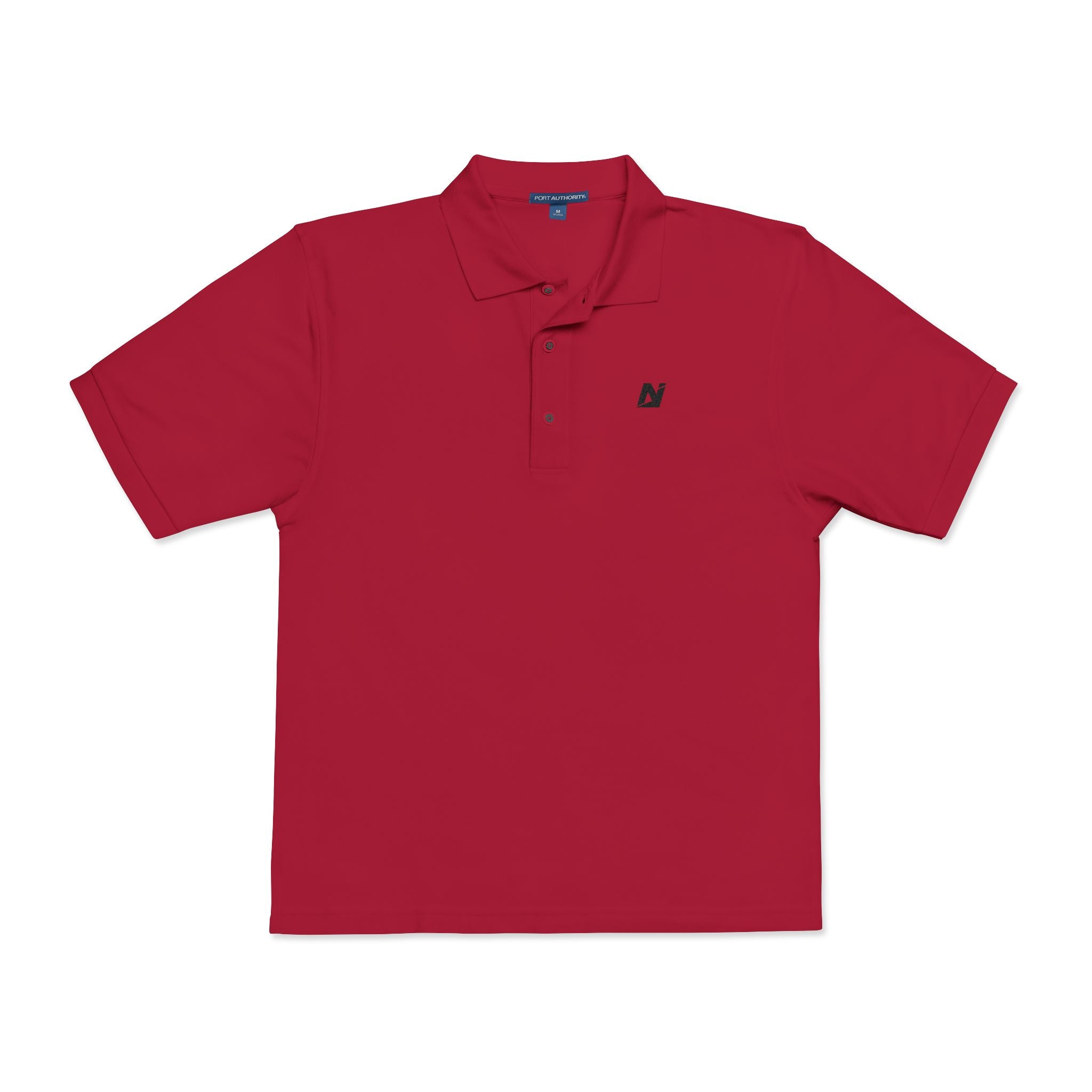 NTGR Black Classic Monogram Polo (Embroidered)
