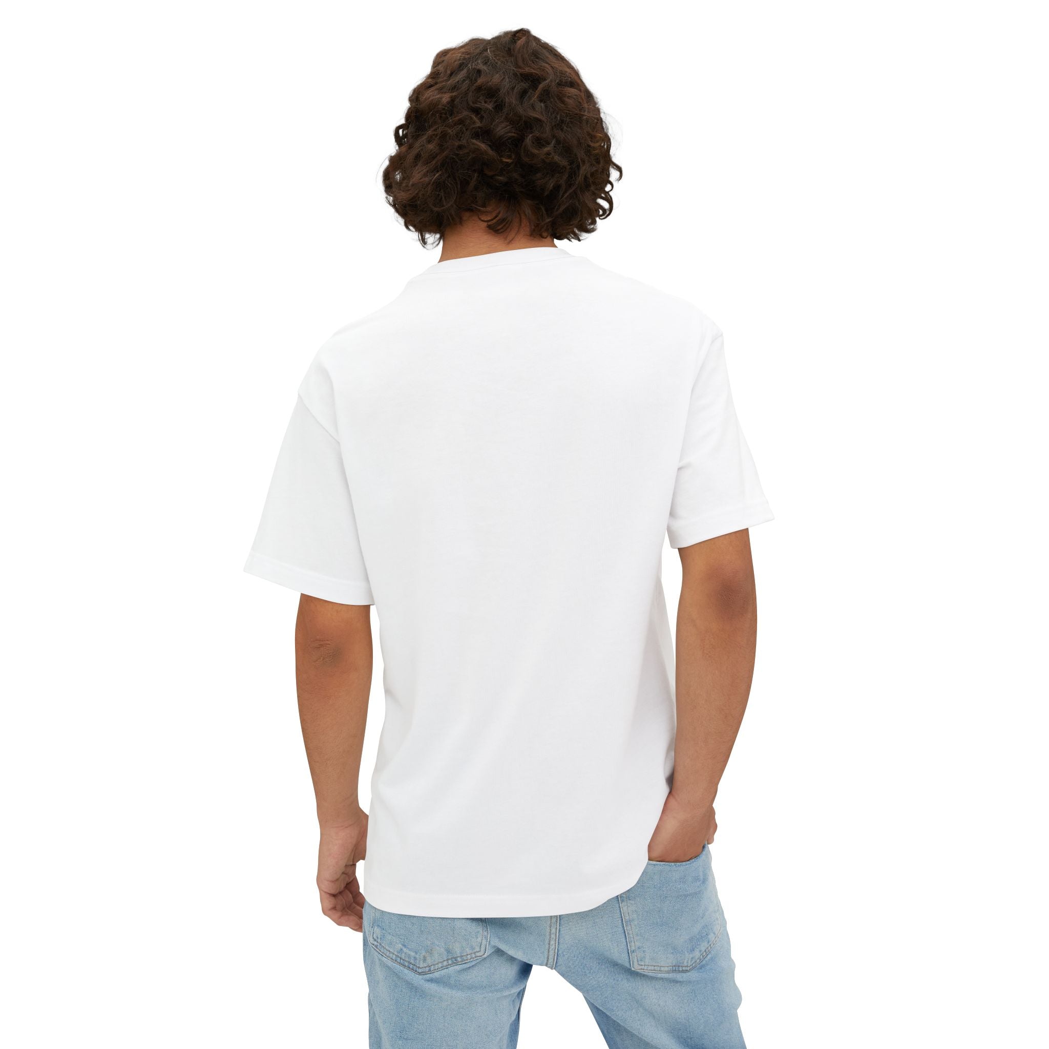 NEON SUMMER DIALED Lamb Box Logo Oversized Tee