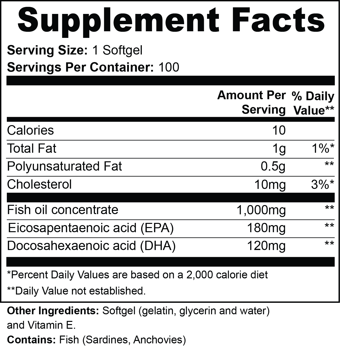 NTGR +Health GOLD: Omega-3 EPA + DHA