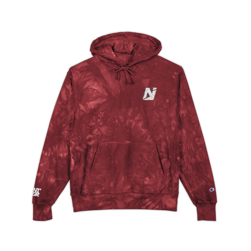 NTGR Fitness x Champion Glitch Tie-Dye Hoodie (Embroidered)