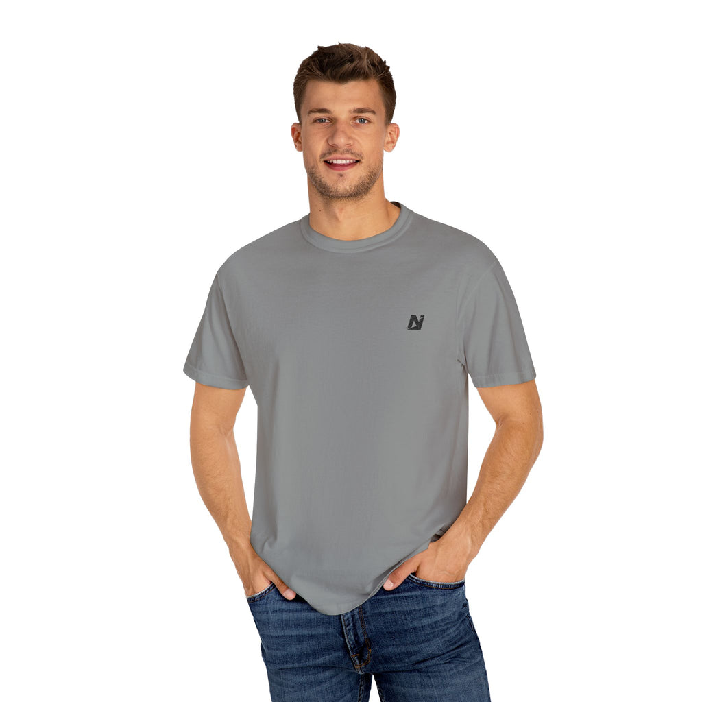 NTGR Black Classic Monogram Tee (Embroidered)